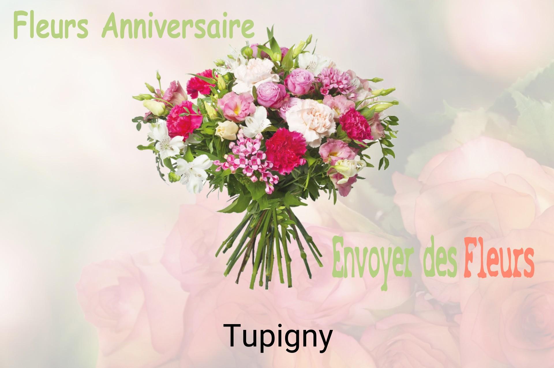 Bouquet de fleurs d’anniversaire livré à Tupigny