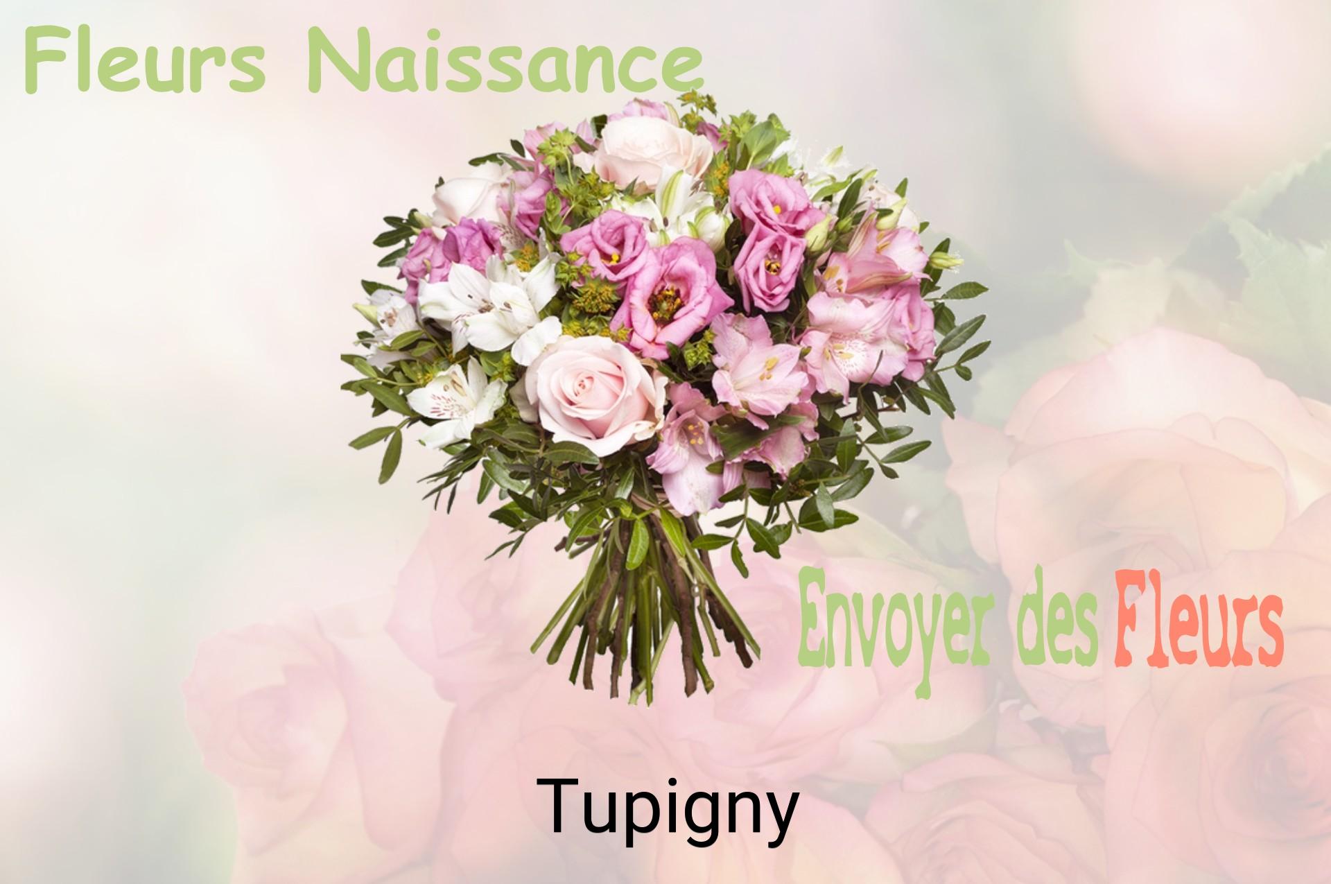 Bouquet de fleurs de naissance livré à Tupigny